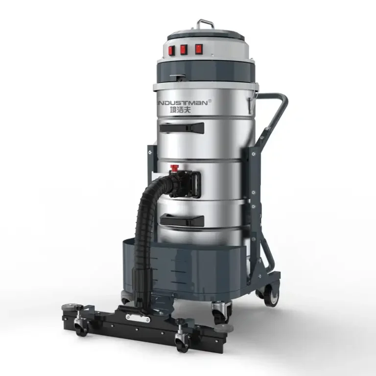 EAFD Series Single-Phase Dual-Tank Industrial Vacuum Cleaner with Metal Motor Head